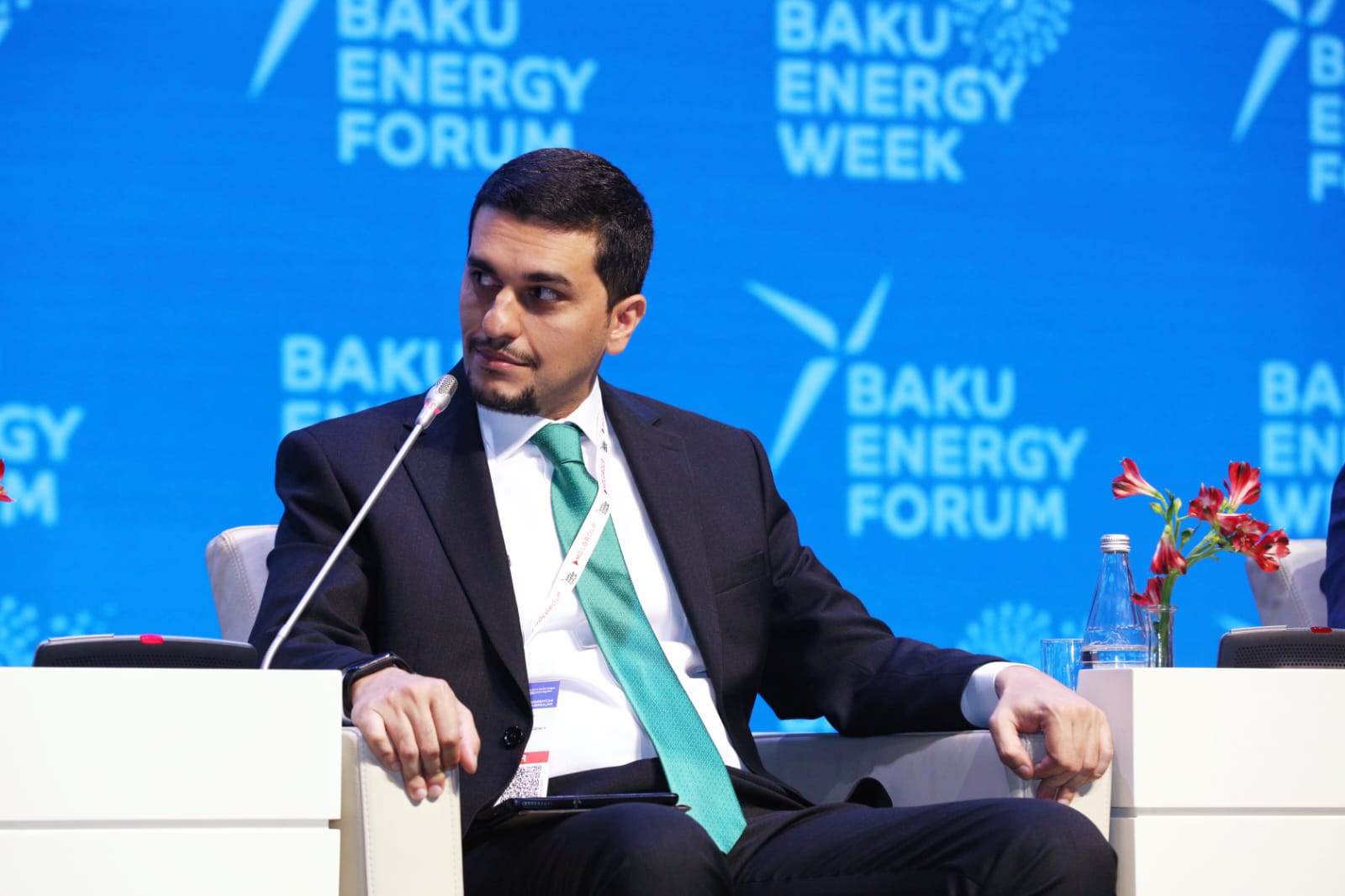 BOEMDA-nın direktor müavini Kamran Hüseynov 29-cu Bakı Enerji Forumunda çıxış edib