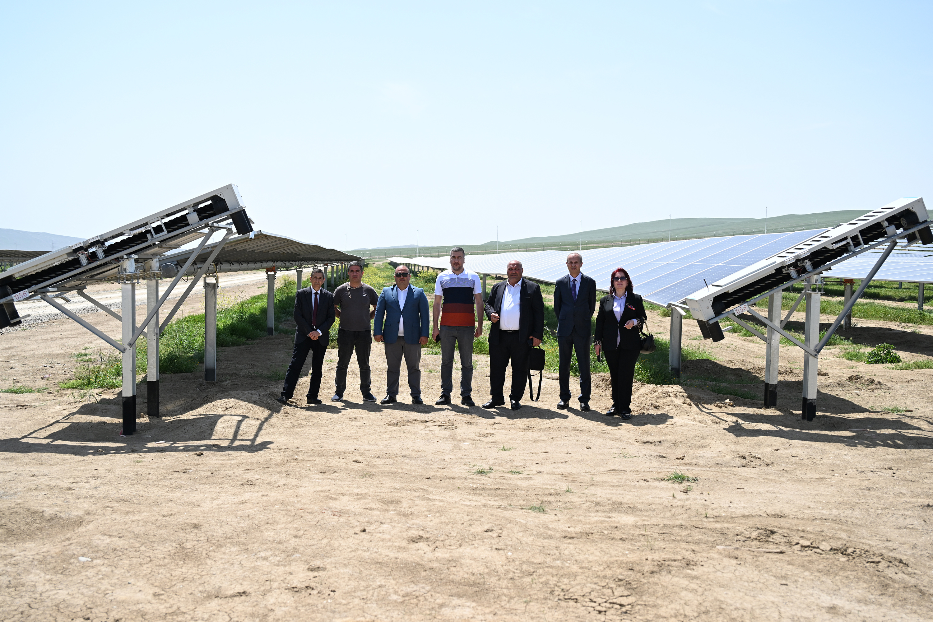  Members of the Public Council visited Garadagh Solar Power Plant