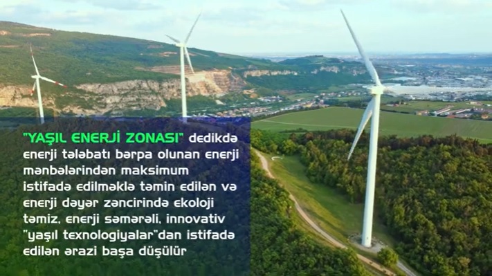 The liberated territories will become a "Green Energy" zone