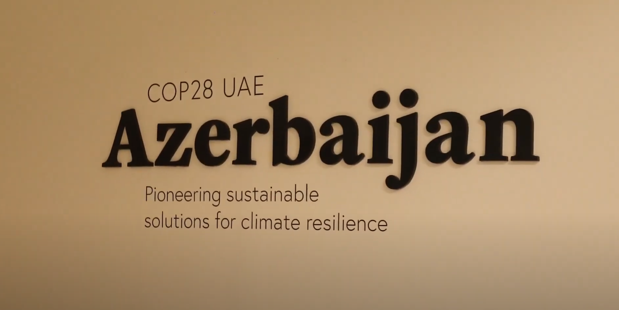 Azerbaijan's pavilion at COP28