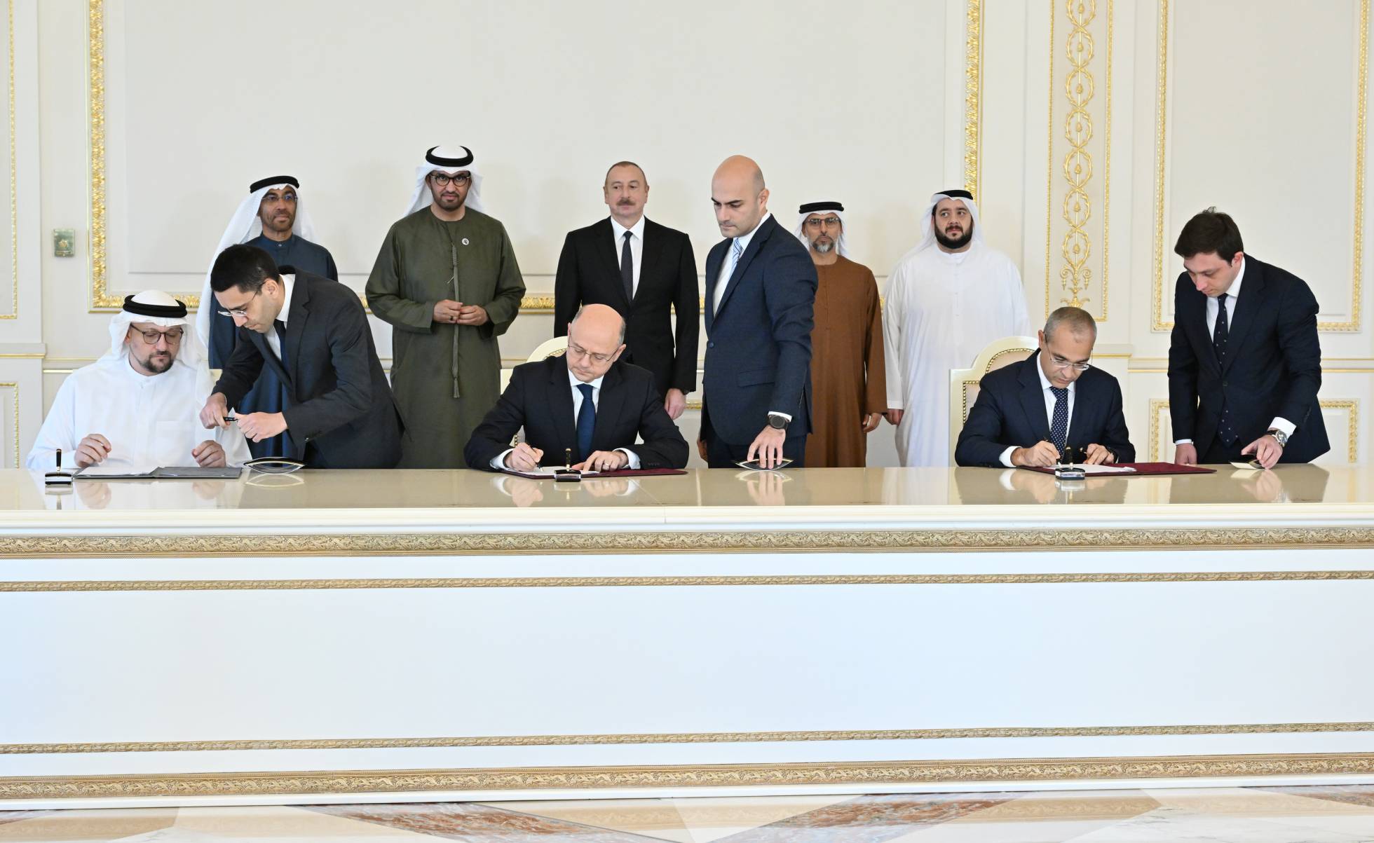 Government of Azerbaijan and Masdar company of United Arab Emirates signed documents