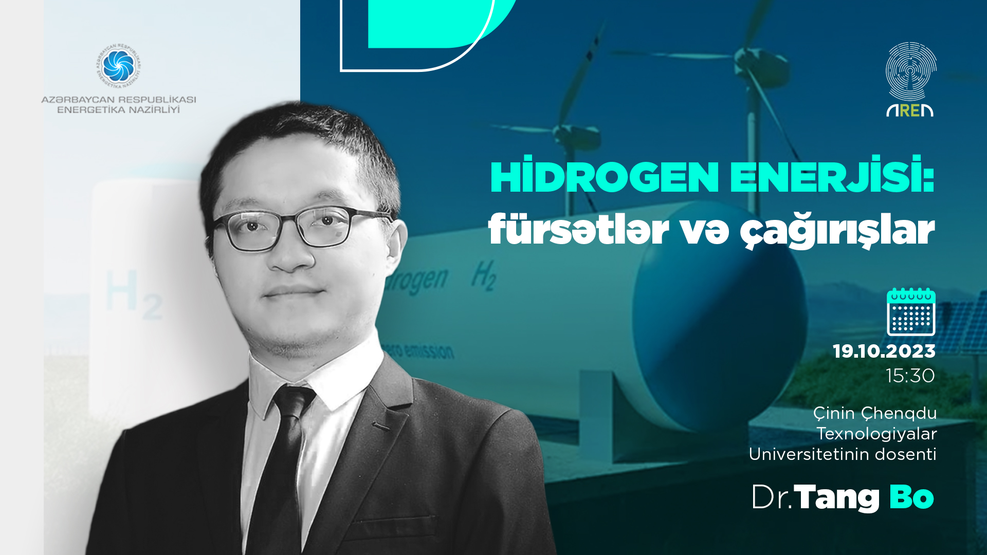 “Hidrogen enerjisi: fürsətlər və çağırışlar” mövzusunda vebinar keçiriləcək