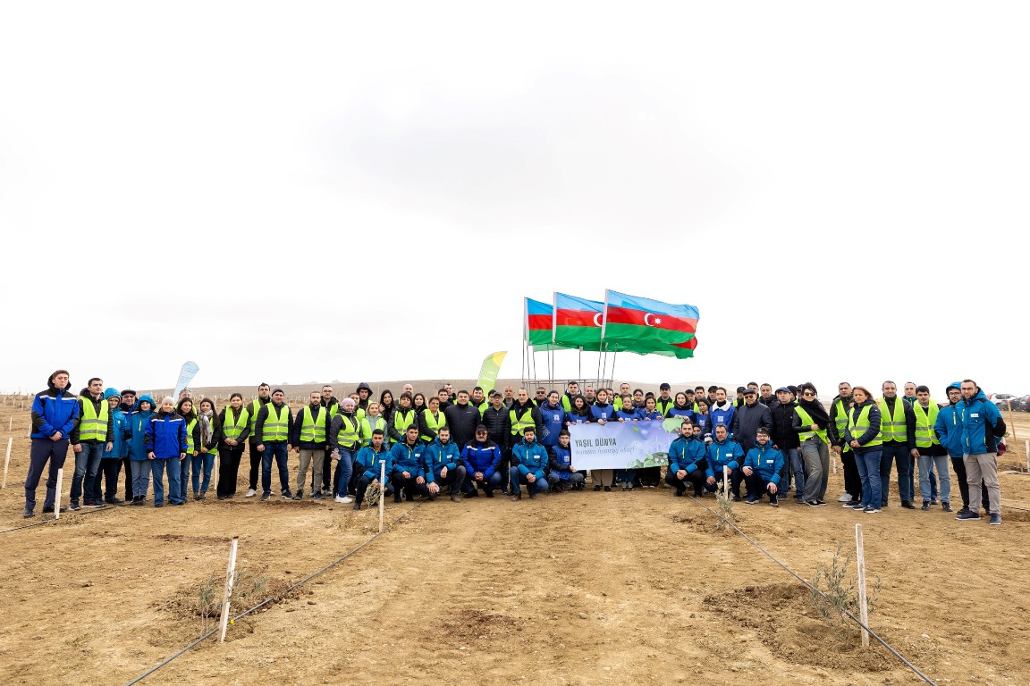  Tree planting campaign was held within the Green World Solidarity Year