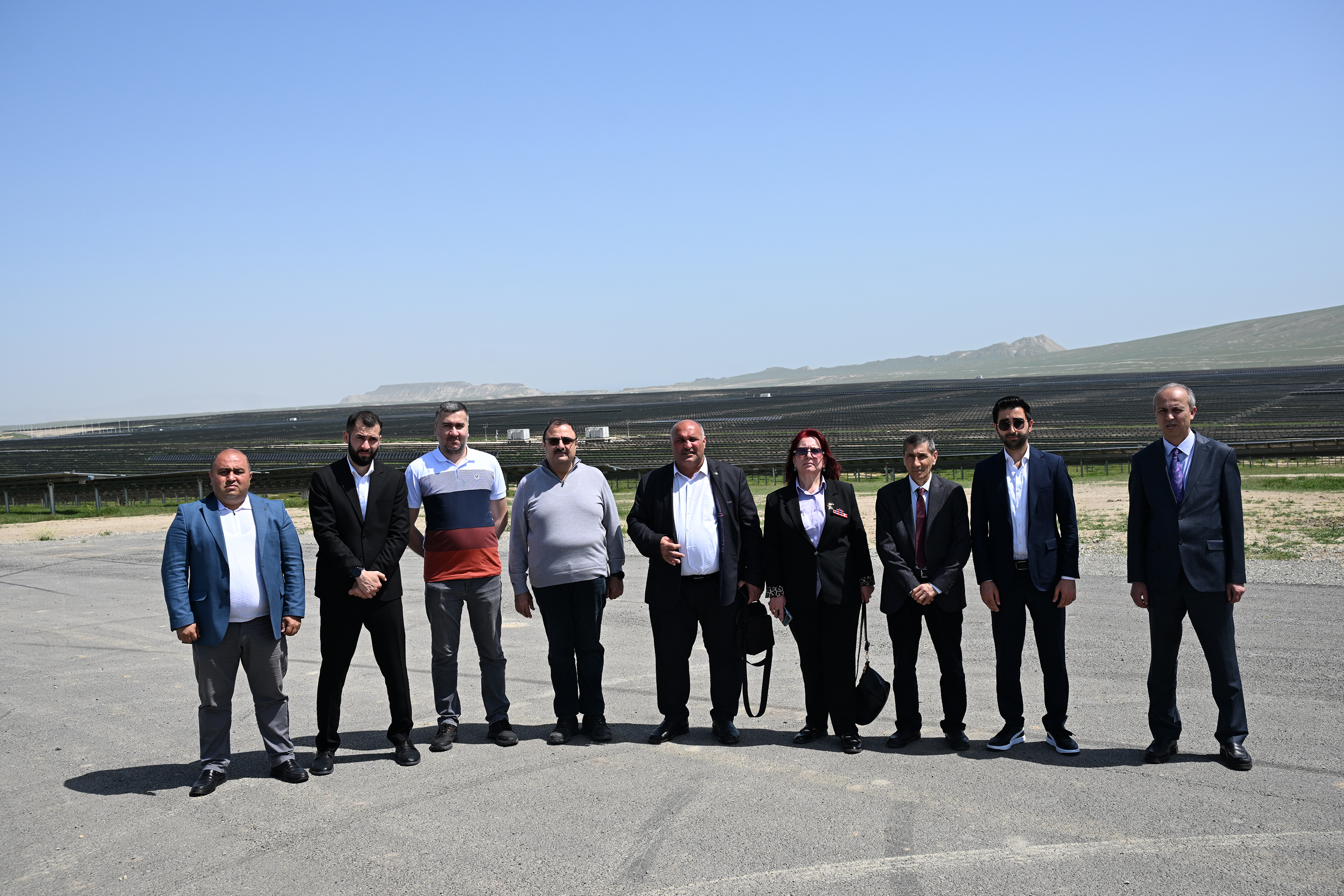Members of the Public Council visited Garadagh Solar Power Plant