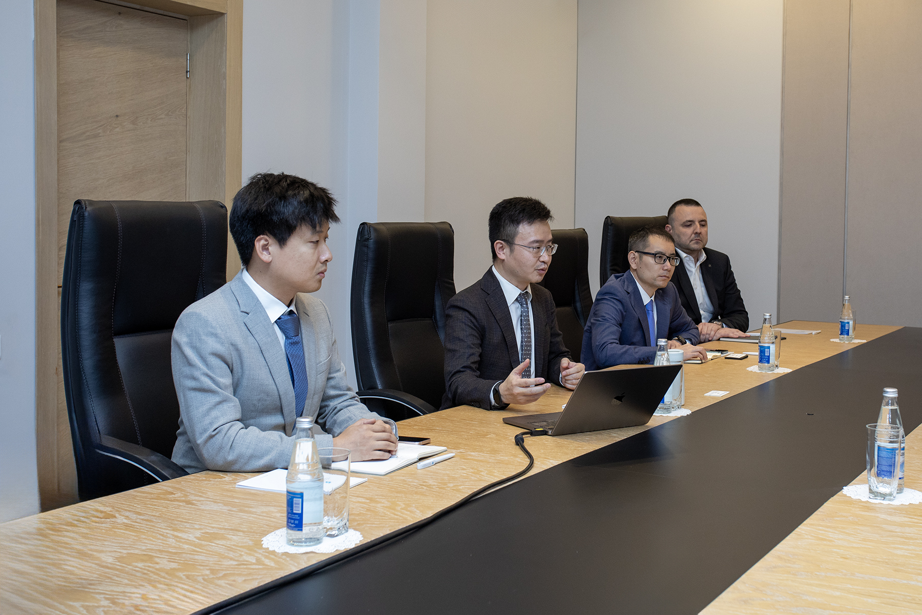 Cooperation in the field of energy storage systems was discussed with Chinese companies