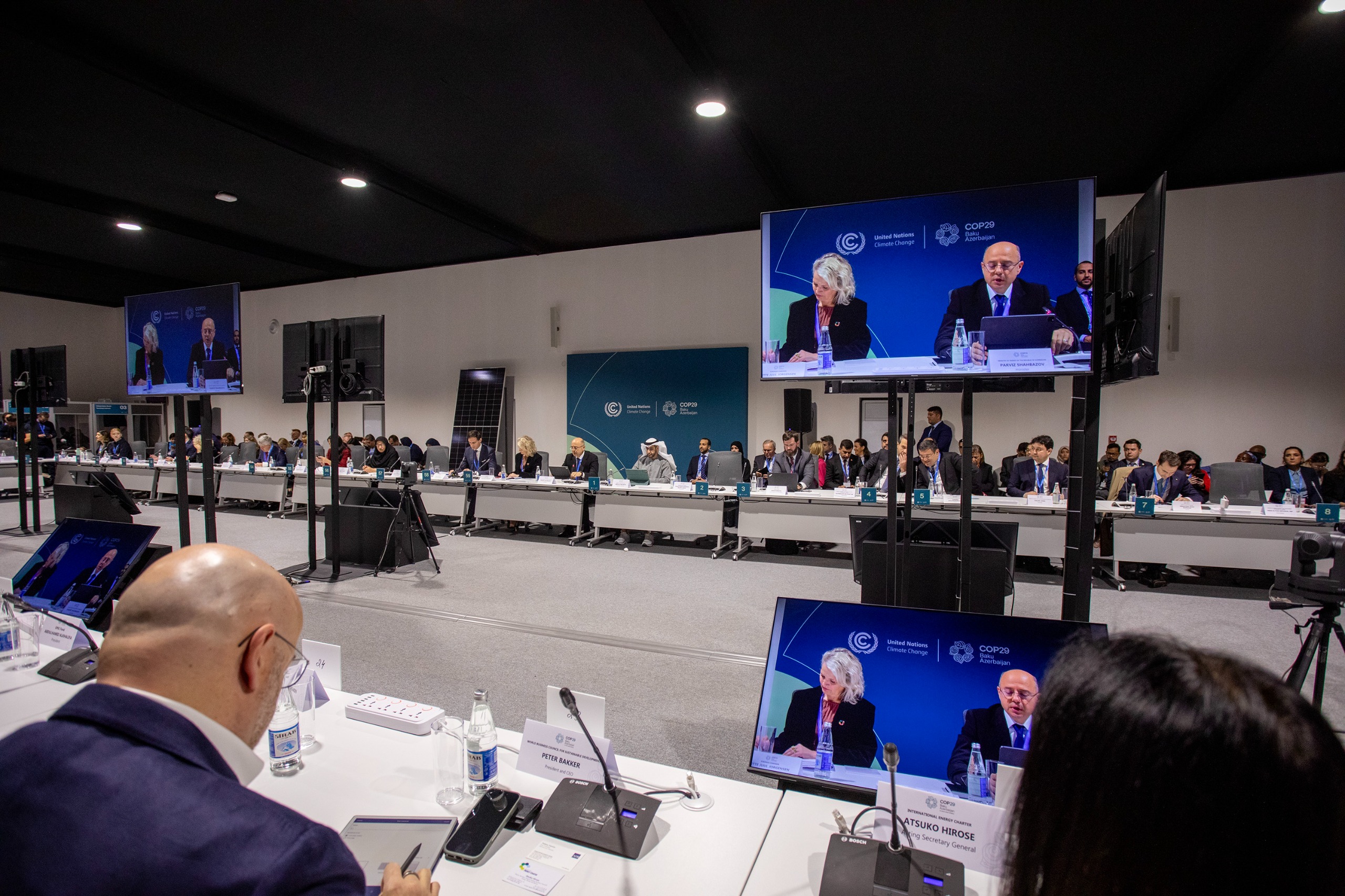 COP29-da bərpa olunan enerji və enerji səmərəliliyinə investisiyaların artırılmasına dair Nazirlər Dialoqu keçirilib