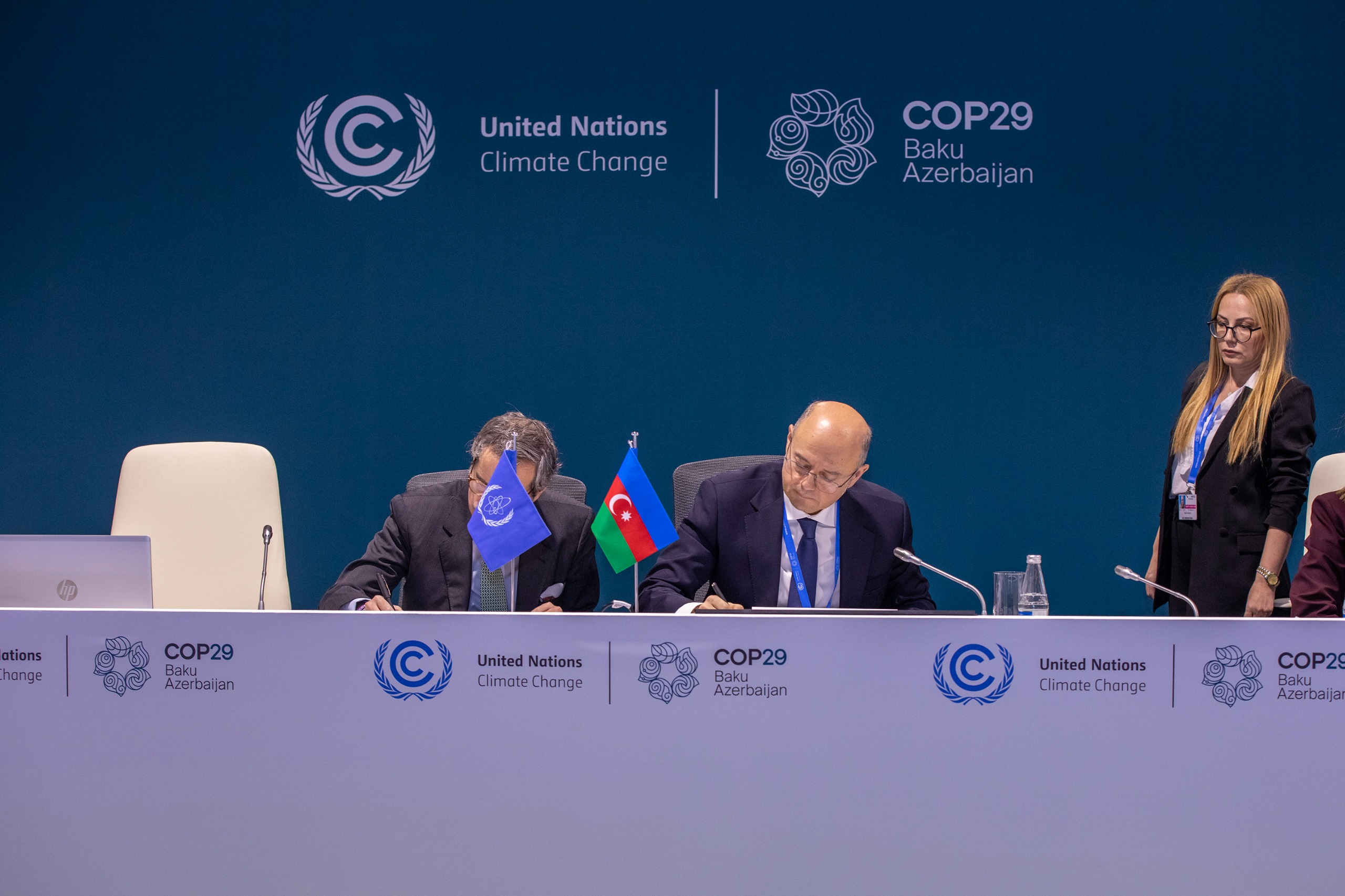 COP29-da Energetika Nazirliyi ilə Beynəlxalq Atom Enerjisi Agentliyi arasında Əməkdaşlıq Memorandumu imzalanıb