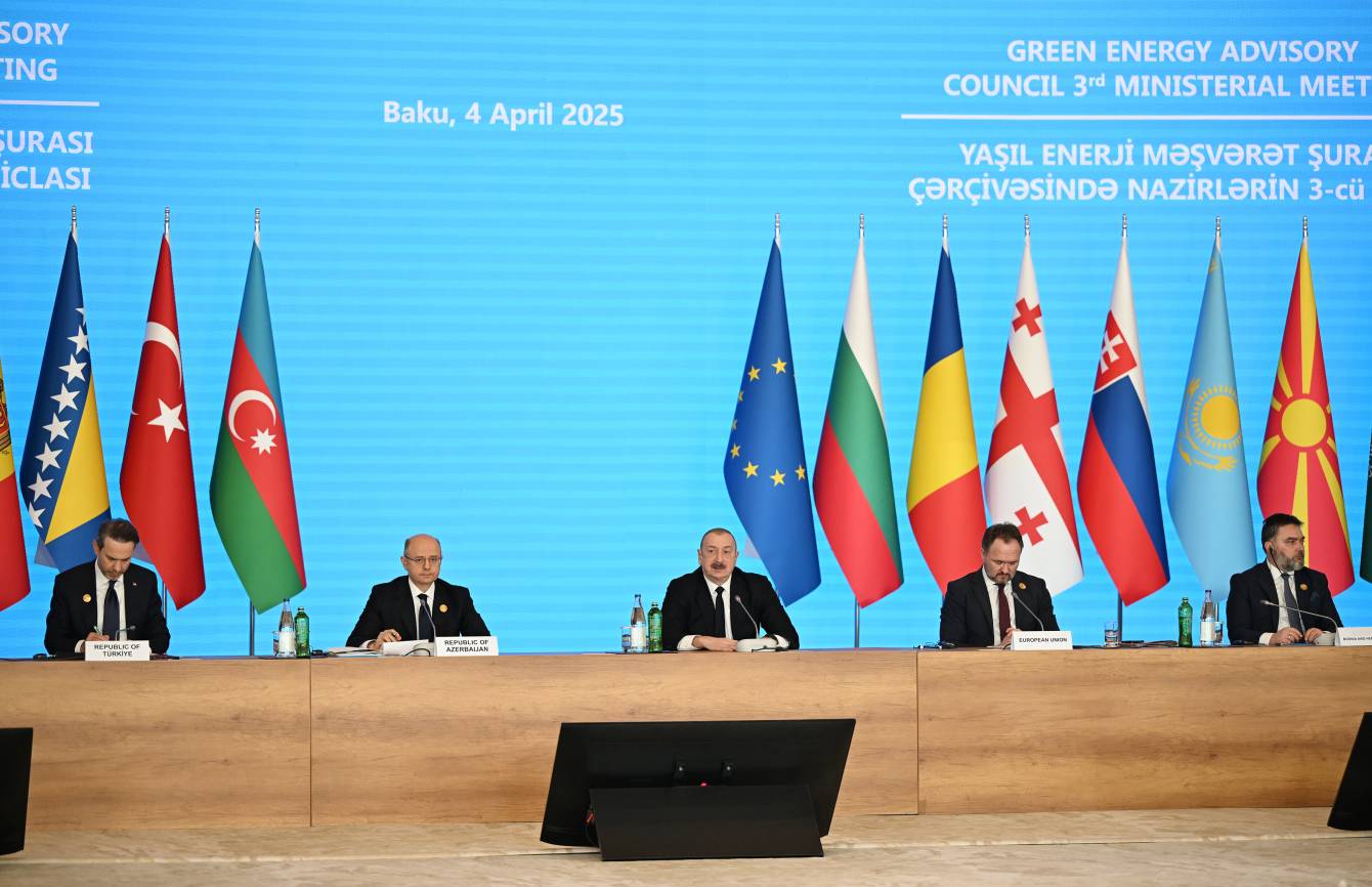 Bakıda Cənub Qaz Dəhlizi Məşvərət Şurası çərçivəsində nazirlərin 11-ci və Yaşıl Enerji Məşvərət Şurası çərçivəsində nazirlərin 3-cü iclasları keçirilib