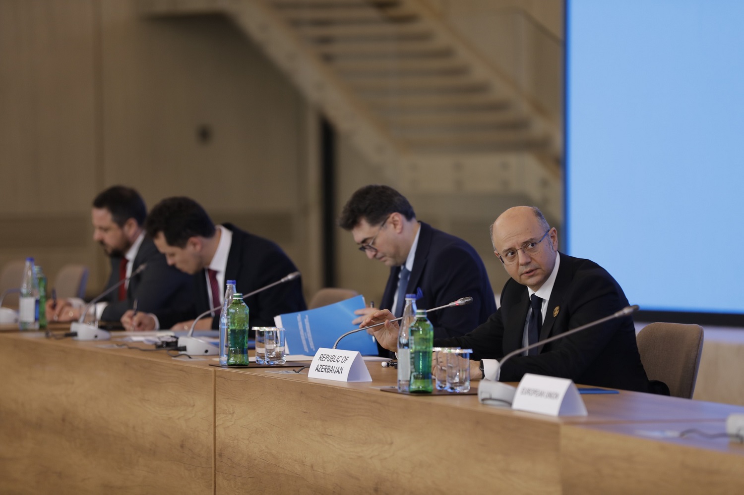 Cənub Qaz Dəhlizi Məşvərət Şurası nazirlərin 11-ci iclası və Yaşıl Enerji Məşvərət Şurası nazirlərin 3-cü iclası plenar sessiyalarla davam edib