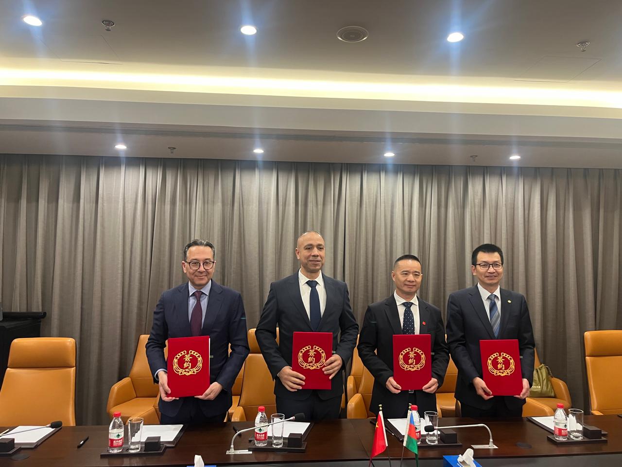 Çin şirkətləri ilə “yaşıl enerji” üzrə 6 sənəd imzalanıb