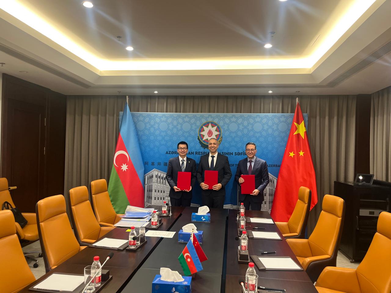 Çin şirkətləri ilə “yaşıl enerji” üzrə 6 sənəd imzalanıb