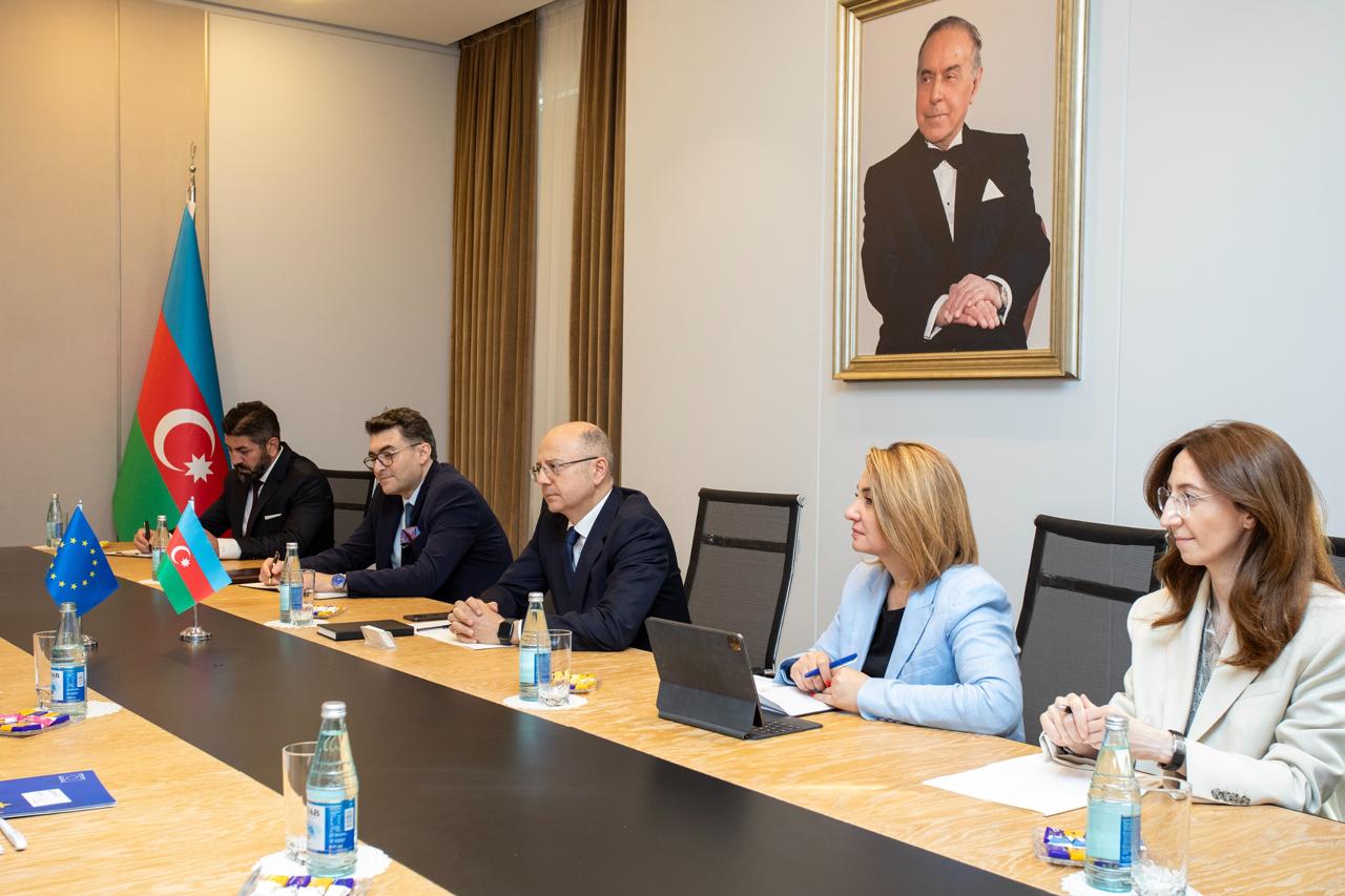 Avropa Komissiyası ilə təbii qaz və “yaşıl enerji” sahələrində əməkdaşlığın inkişafı müzakirə edilib