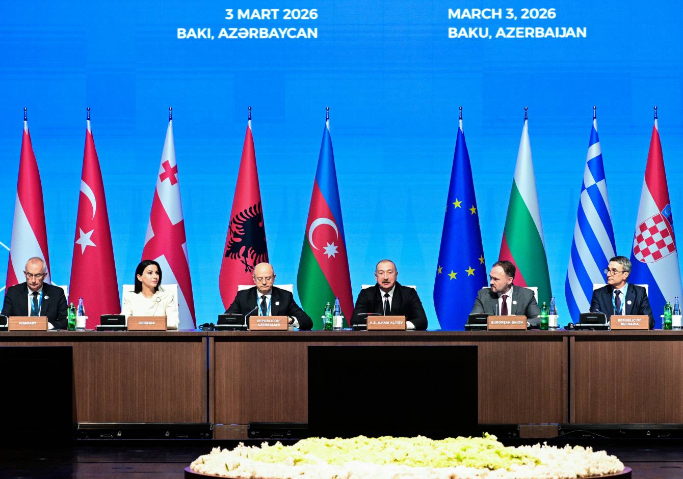Cənub Qaz Dəhlizi Məşvərət Şurası çərçivəsində nazirlərin 12-ci və Yaşıl Enerji Məşvərət Şurası çərçivəsində nazirlərin 4-cü iclasları keçirilib