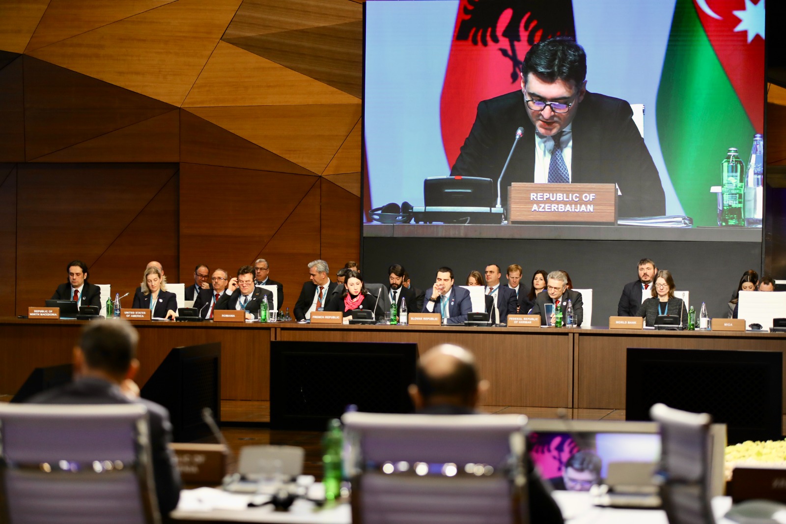 Cənub Qaz Dəhlizi Məşvərət Şurası nazirlərin 12-ci iclası və Yaşıl Enerji Məşvərət Şurası nazirlərin 4-cü iclası plenar sessiyalarla davam edib