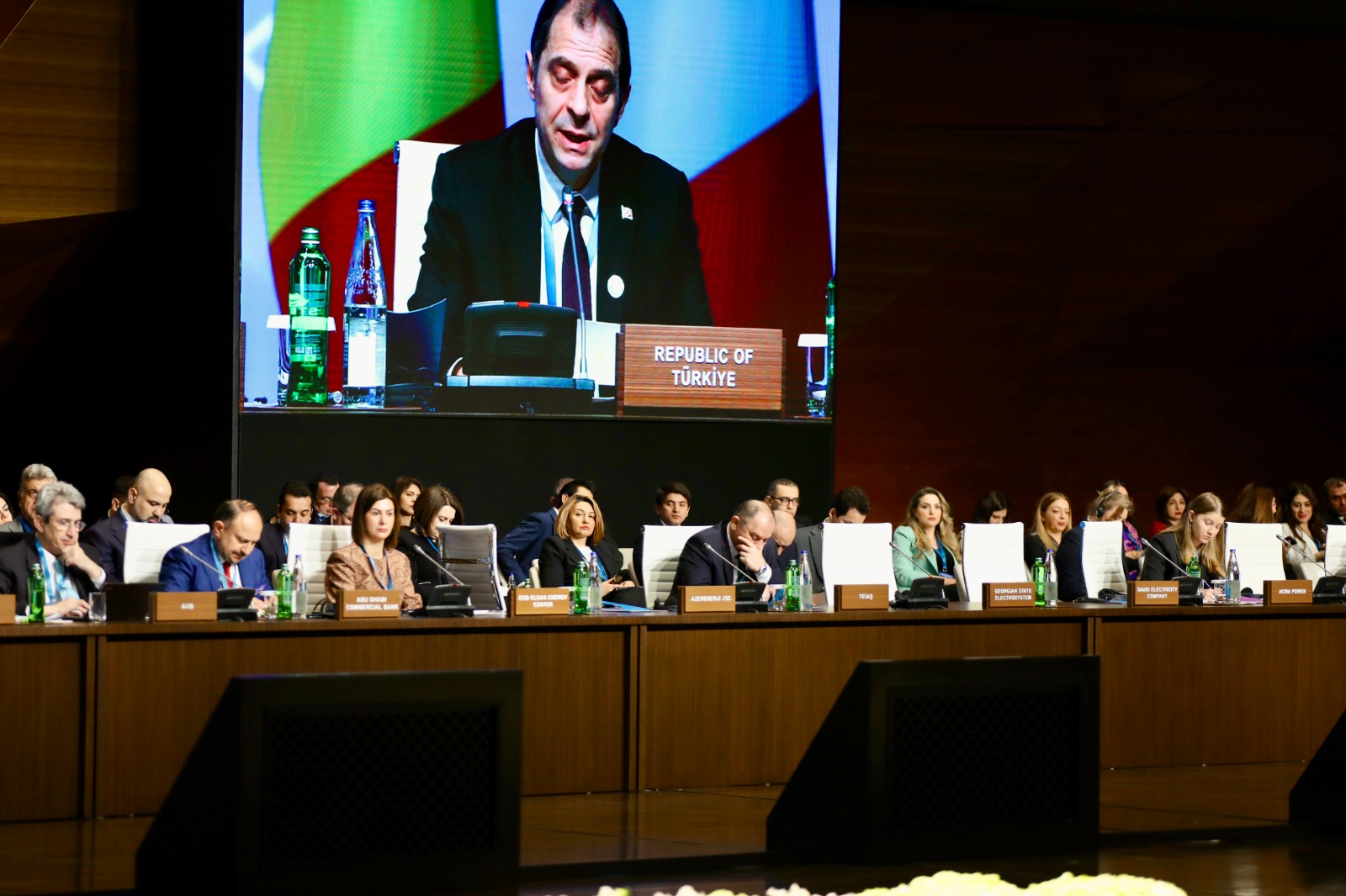 Cənub Qaz Dəhlizi Məşvərət Şurası nazirlərin 12-ci iclası və Yaşıl Enerji Məşvərət Şurası nazirlərin 4-cü iclası plenar sessiyalarla davam edib