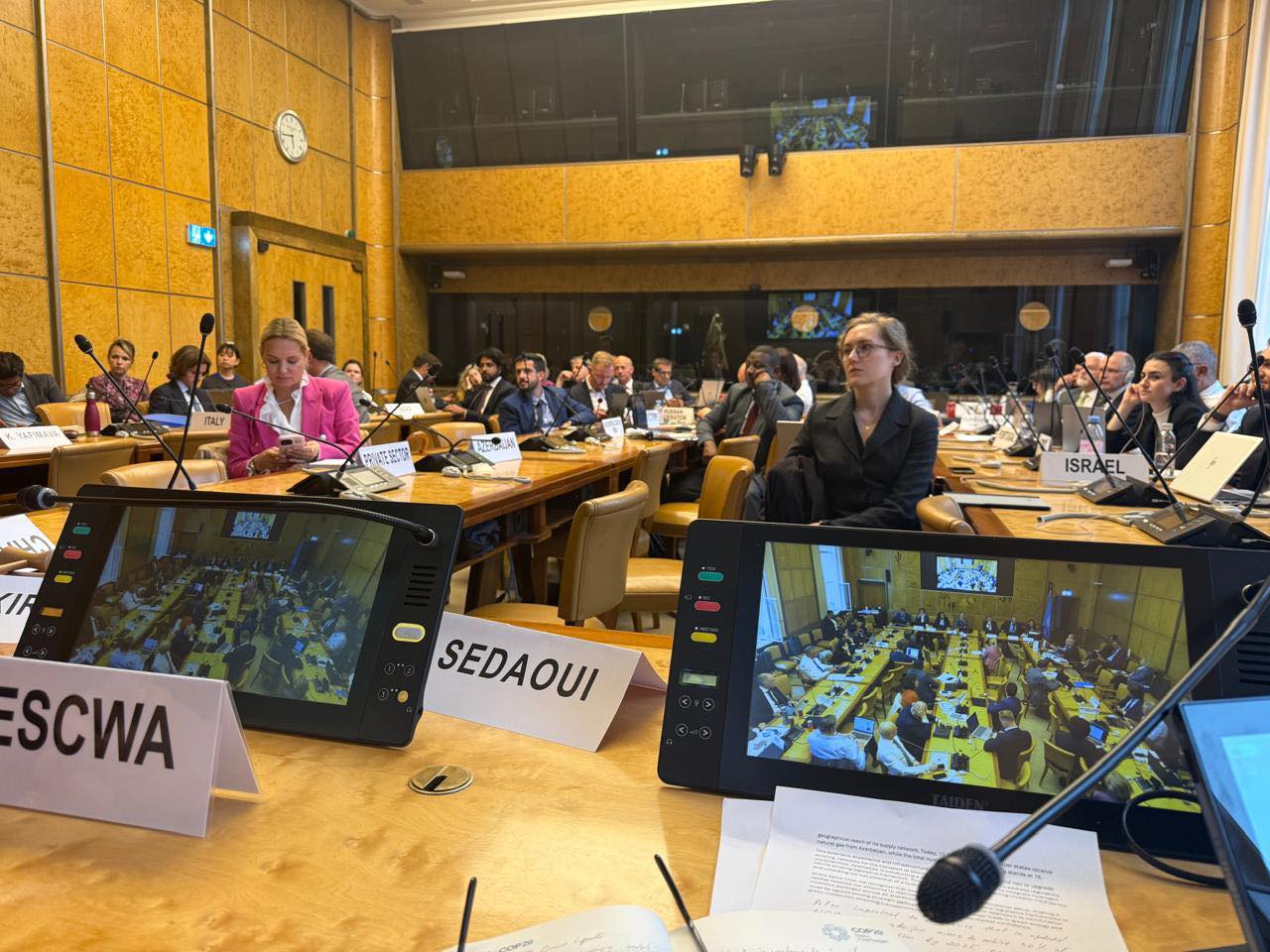 BOEMDA-nın direktor müavini İsveçrədə keçirilən tədbirlərdə iştirak edib