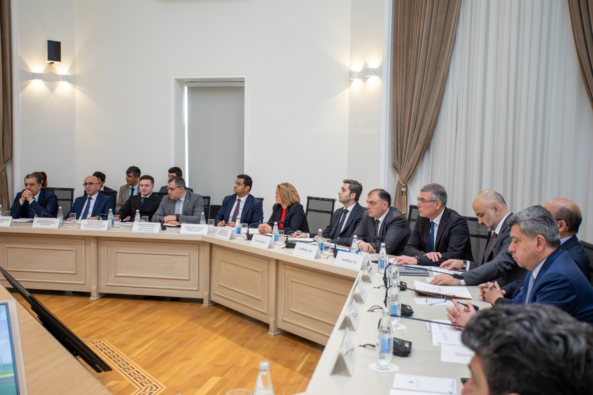 Azad edilmiş ərazilərdə yaşıl enerji və enerji səmərəliliyi üzrə İşçi Qrupunun növbəti iclası keçirilib