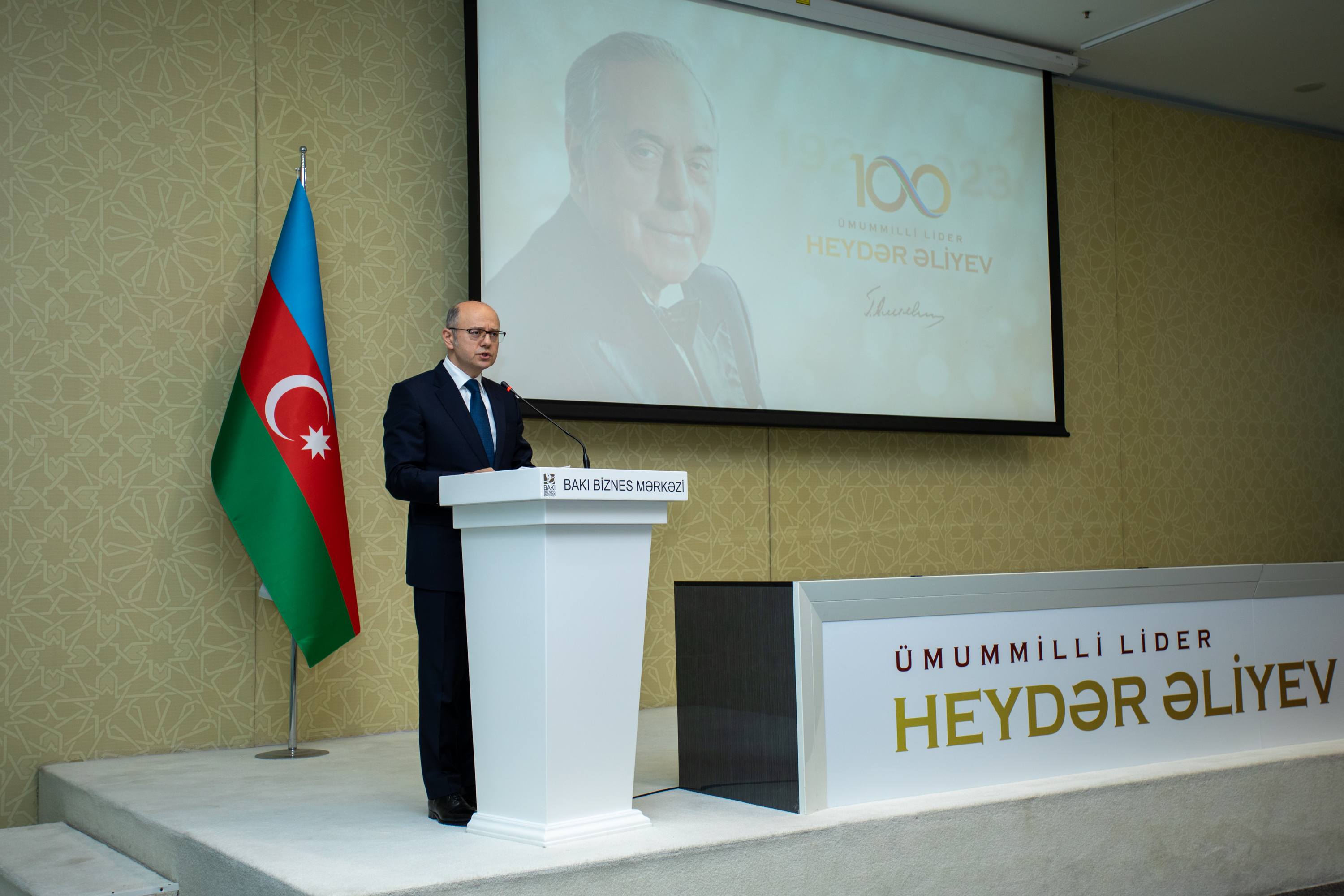 An event dedicated to the 100th anniversary of national leader Heydar Aliyev was held