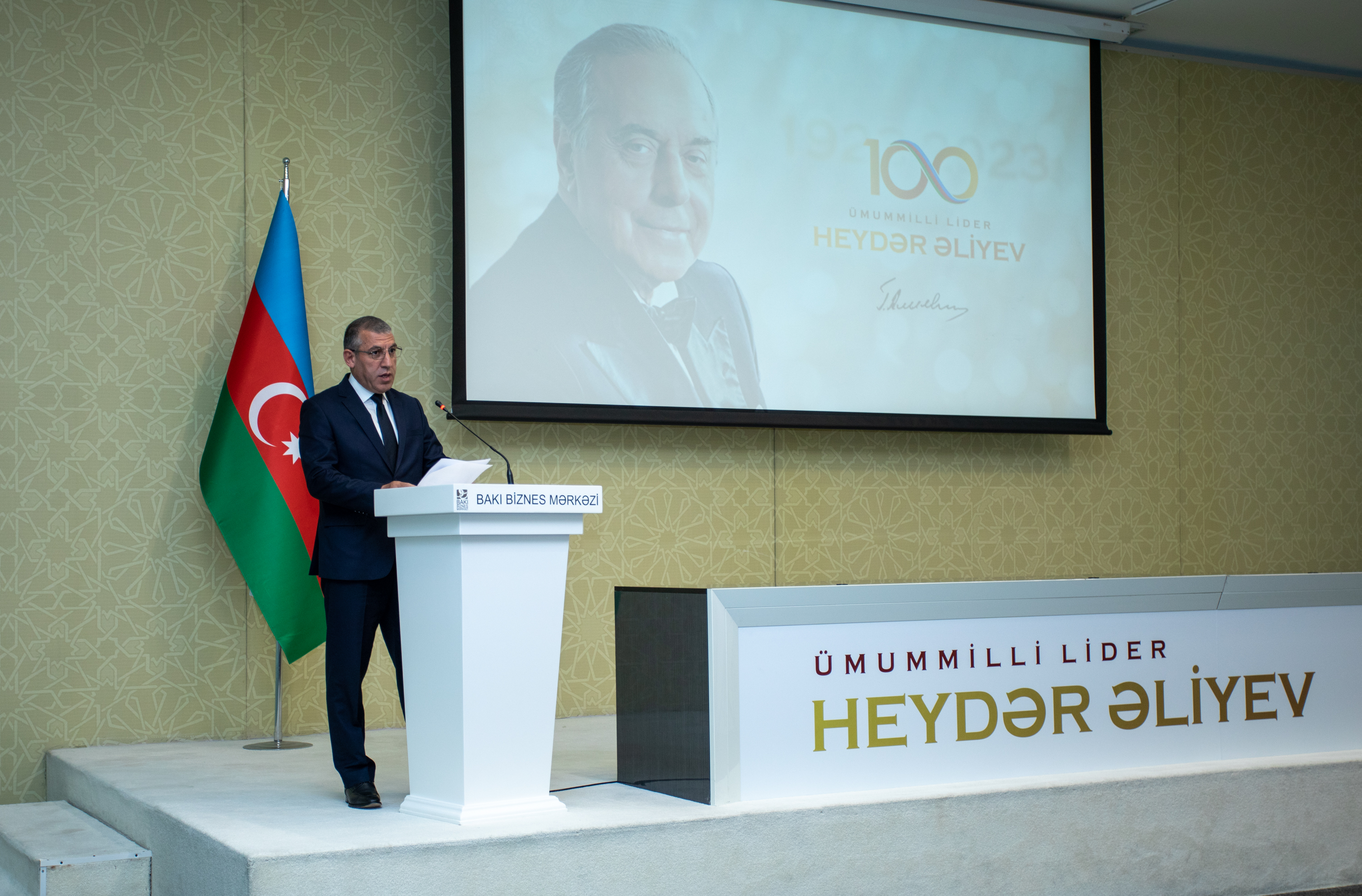 An event dedicated to the 100th anniversary of national leader Heydar Aliyev was held