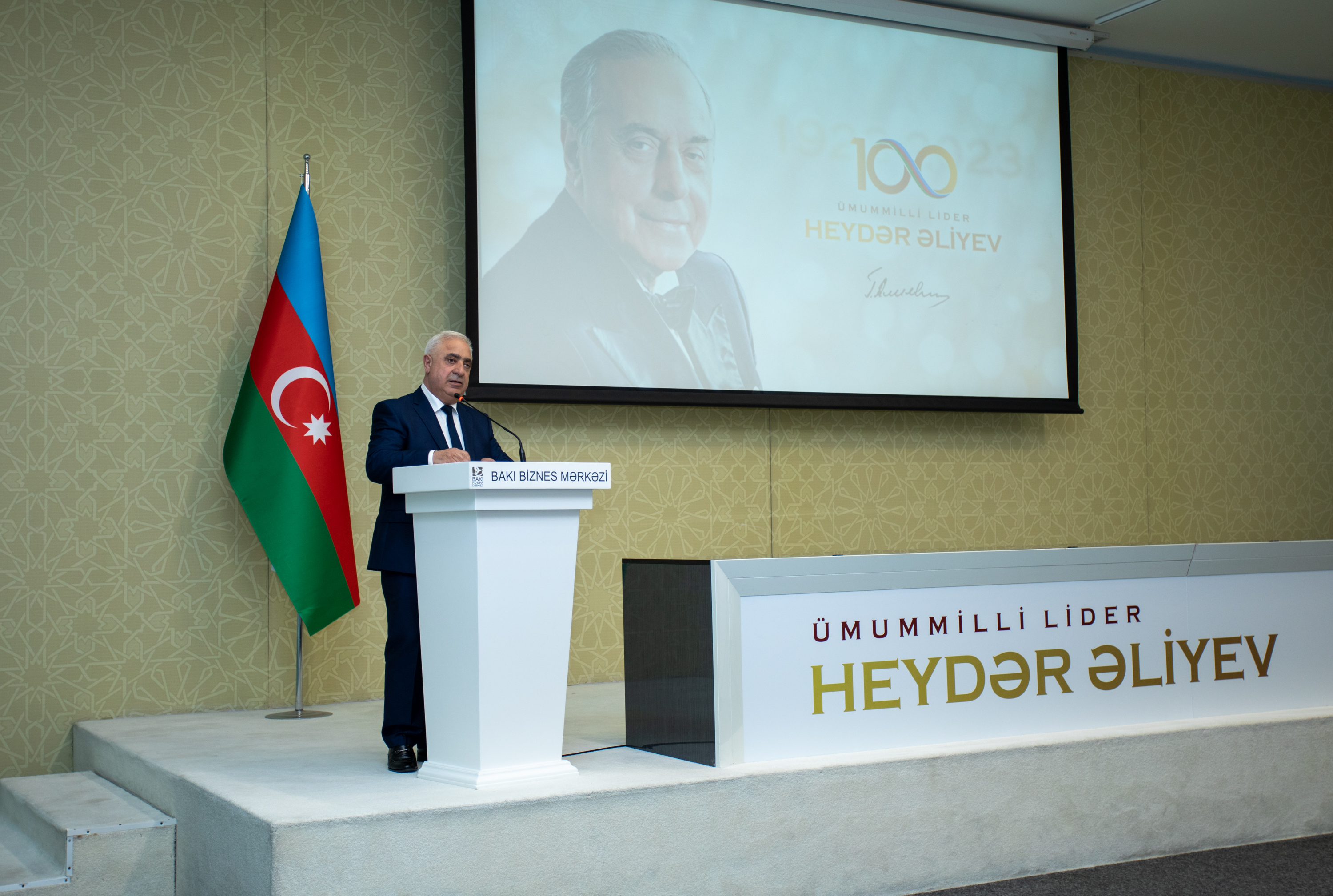 An event dedicated to the 100th anniversary of national leader Heydar Aliyev was held