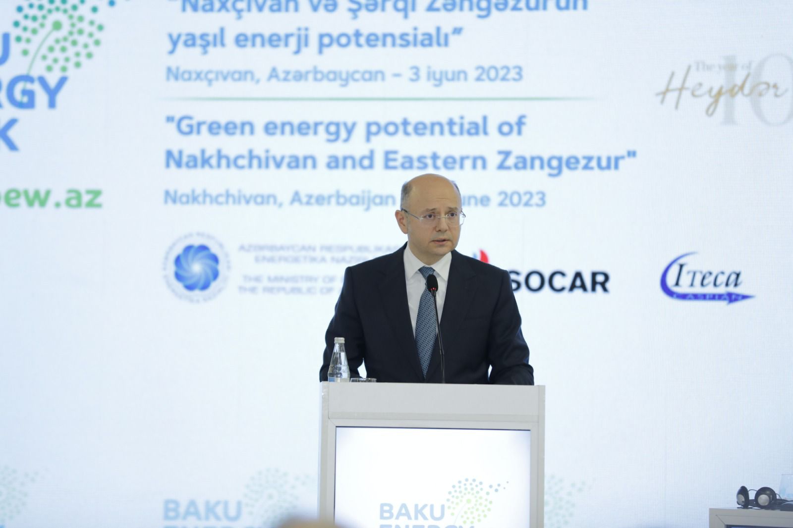 Ministry of Energy signed Memoranda of Understanding with foreign companies on green energy projects with capacity of 900MW in Nakhchivan