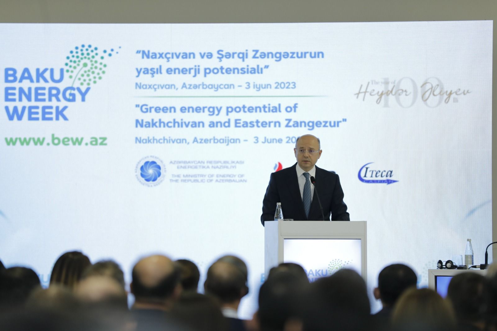 Ministry of Energy signed Memoranda of Understanding with foreign companies on green energy projects with capacity of 900MW in Nakhchivan