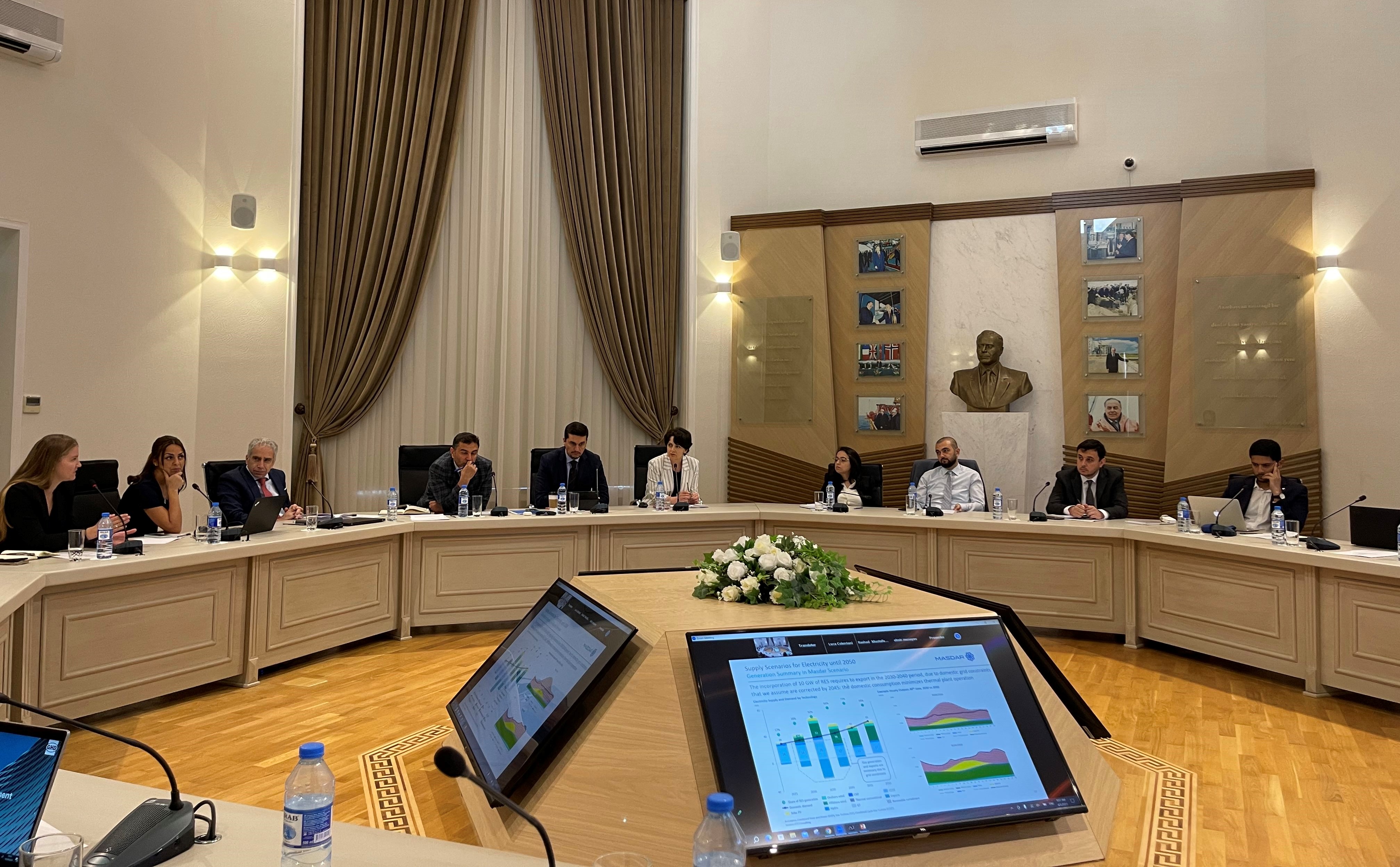 Studies on the development of green energy projects were discussed