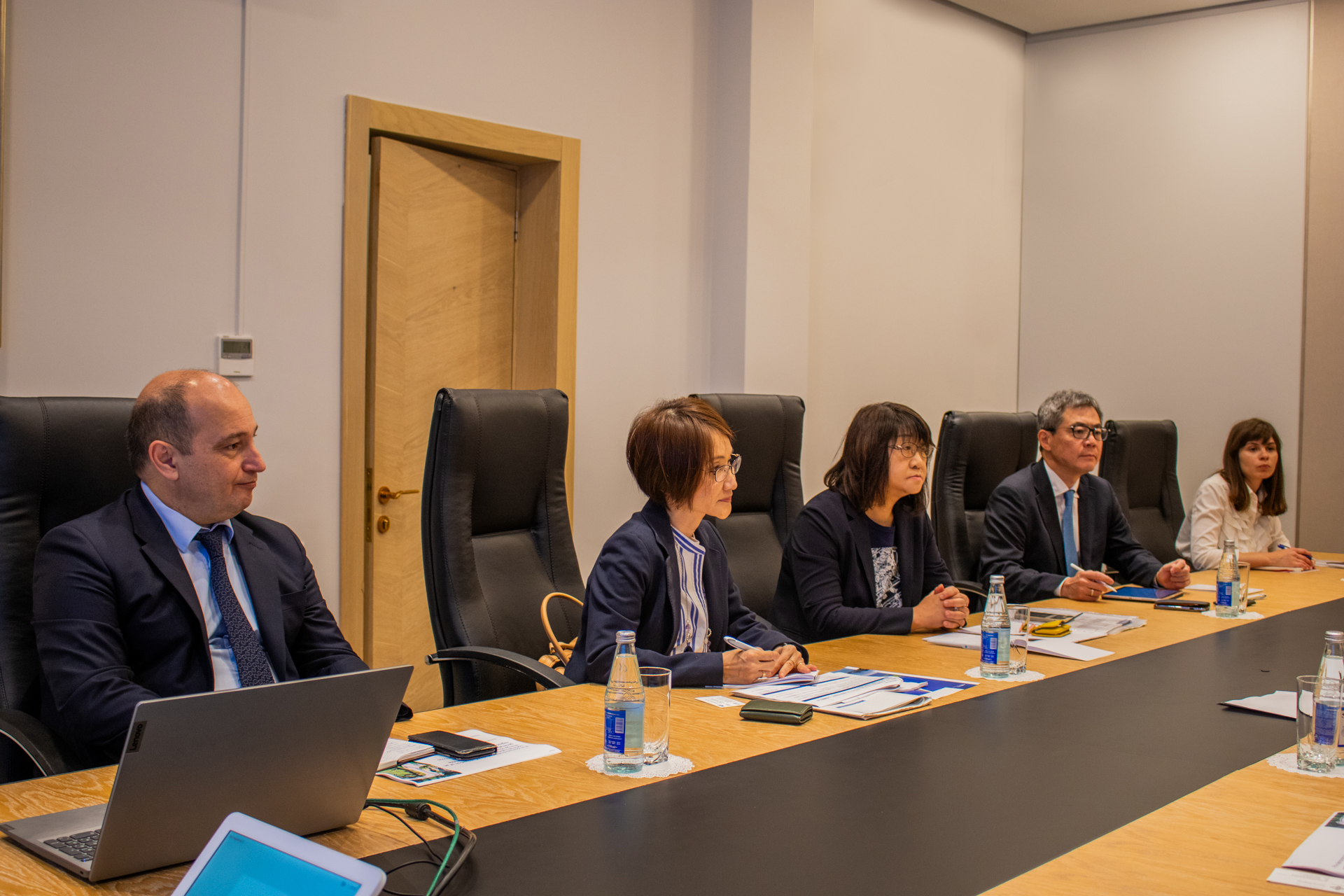 Cooperation with Japanese company on energy supply of mountainous villages were discussed