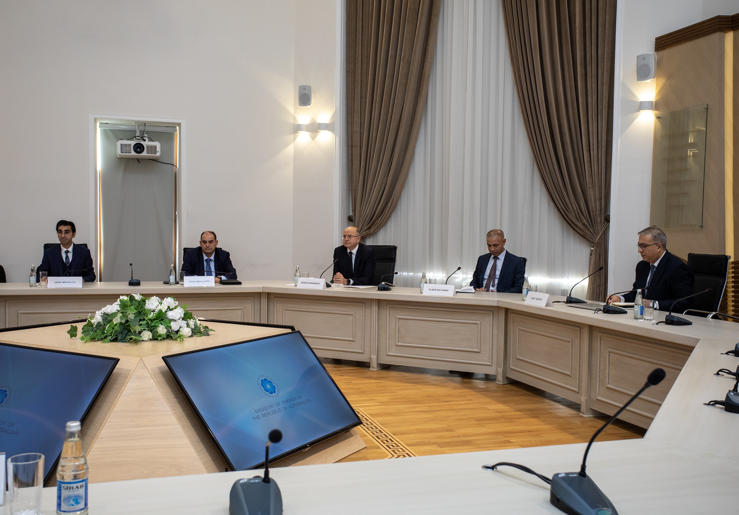 A meeting with the CEO of WindEurope Association was held at the Ministry of Energy